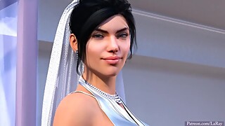 Lisa the hot white bride interracial