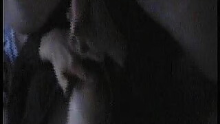cumshot on tits and black jacket (private video)