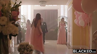 Cheating Bride Takes BIG BLACK COCK For The First Time!